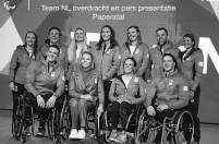 Huldiging Paralympics